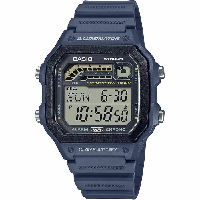 CASİO WS-1600H-2AVDF ERKEK KOL SAATİ