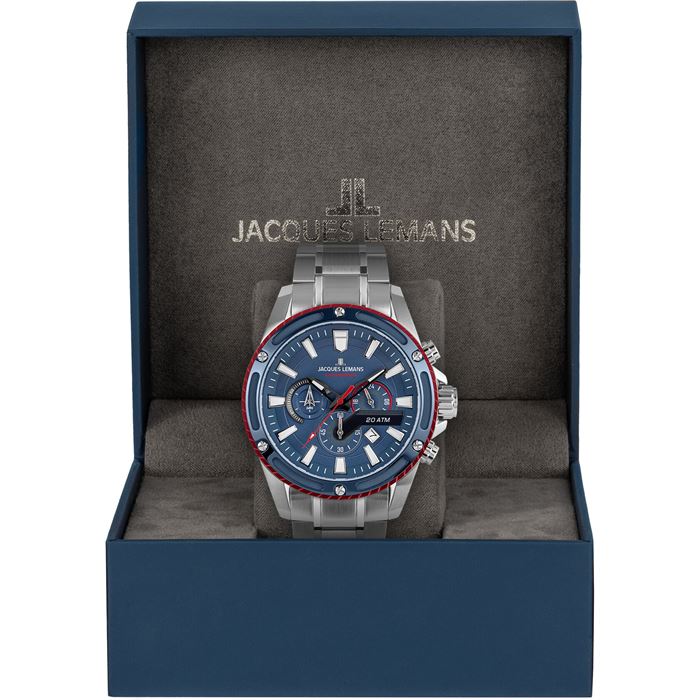 JACQUES LEMANS liverPOOL 1-2141F ERKEK KOL SAATİ