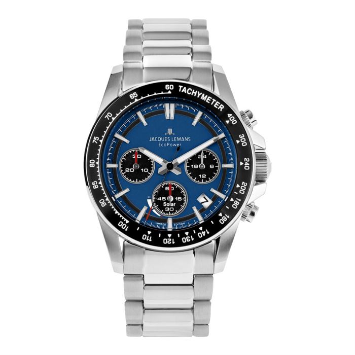 JACQUES LEMANS ANNİVERSARY ECO POWER 50-1C ERKEK KOL SAATİ