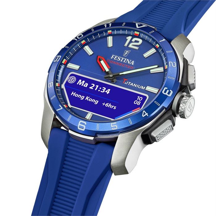FESTİNA F23000/3 CONNECTED D BLUE ERKEK KOL SAATİ