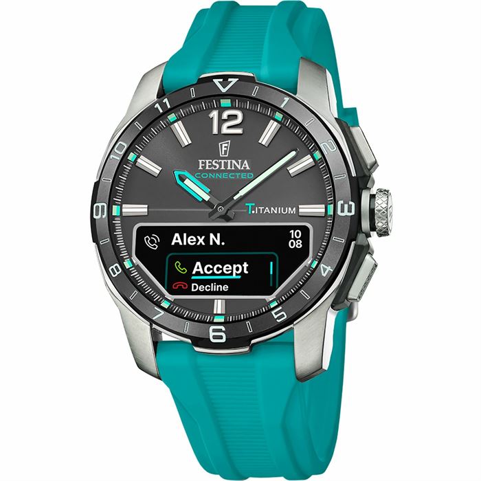 FESTİNA F23000/5 CONNECTED D BLACK ERKEK KOL SAATİ