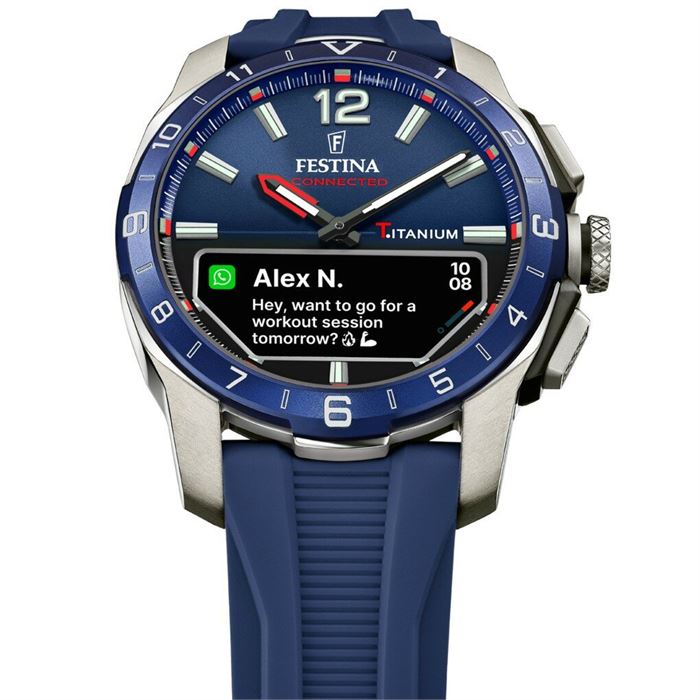 FESTİNA F23000/1 CONNECTED D BLUE ERKEK KOL SAATİ