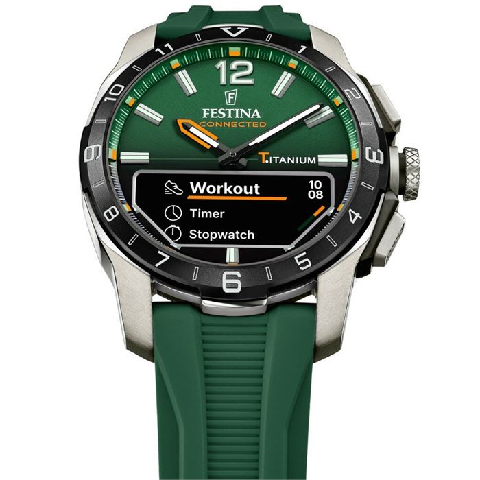 FESTİNA F23000/2 CONNECTED D GREEN ERKEK KOL SAATİ