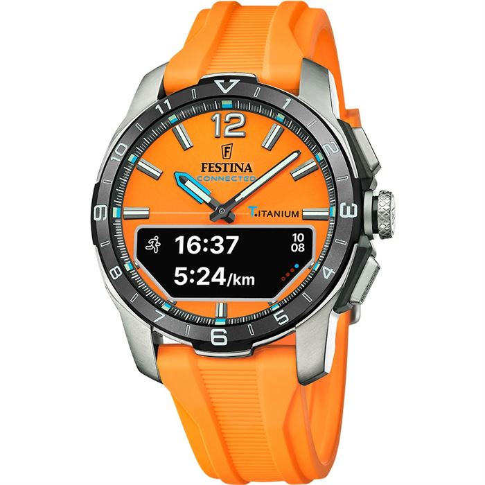 FESTİNA F23000/7 CONNECTED D ORANGE ERKEK KOL SAATİ