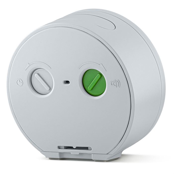 BRAUN BC12G GRİ KLASİK ANALOG ALARMLI MASA SAATİ