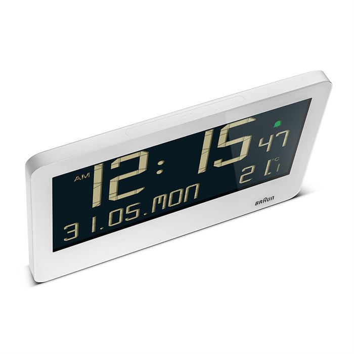 BRAUN BC14W BEYAZ DİJİTAL DUVAR SAATİ