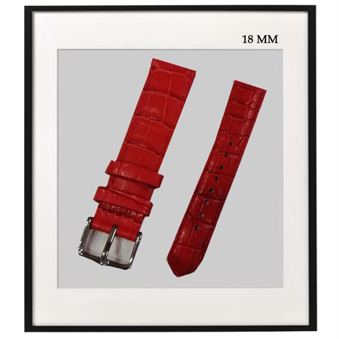 18MM KIRMIZI DESENLİ KORDON