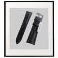 22x18MM SİYAH/SİYAH DERİ KORDON