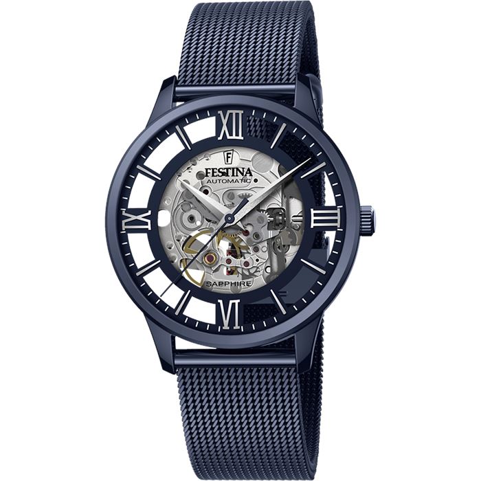 FESTİNA F20574/1 AUTOmatic SKELETON SAPPHIRE ERKEK KOL SAATİ