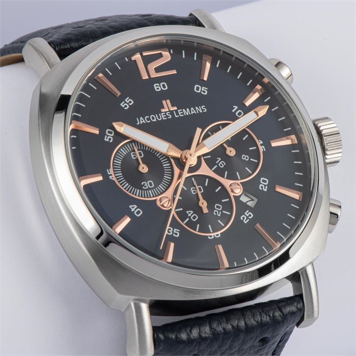 JACQUES LEMANS LUGANO 1-1645I ERKEK KOL SAATİ