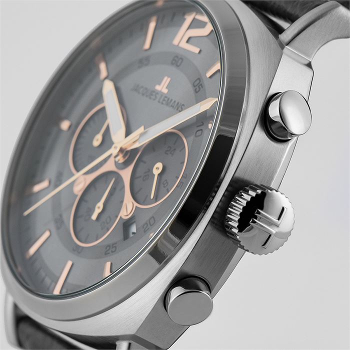 JACQUES LEMANS LUGANO 1-1645L ERKEK KOL SAATİ