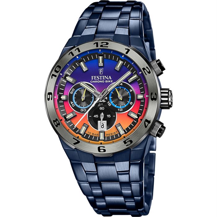 FESTİNA F20709/1 CHRONO bike MULTICOLOR ERKEK KOL SAATİ