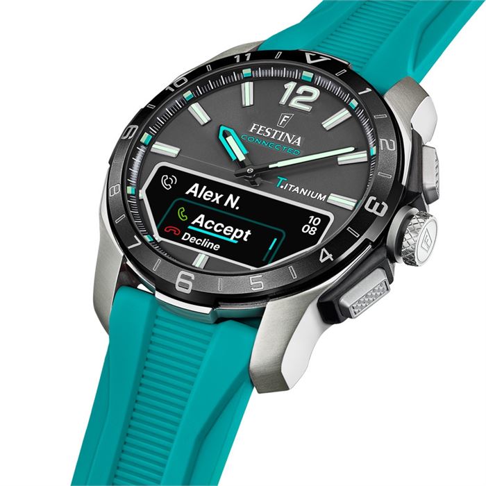 FESTİNA F23000/5 CONNECTED D BLACK ERKEK KOL SAATİ