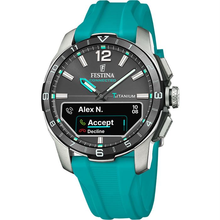 FESTİNA F23000/5 CONNECTED D BLACK ERKEK KOL SAATİ