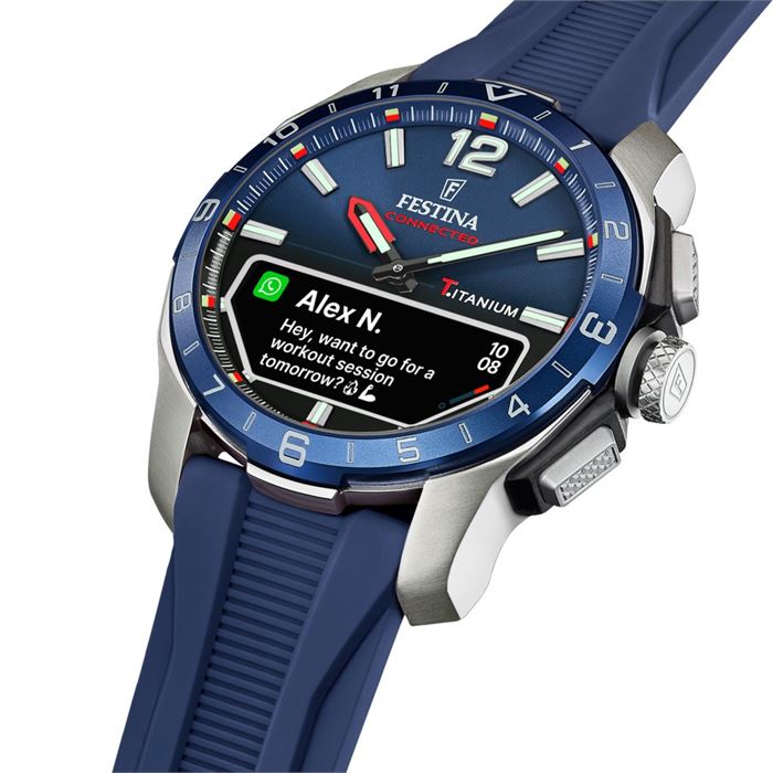FESTİNA F23000/1 CONNECTED D BLUE ERKEK KOL SAATİ