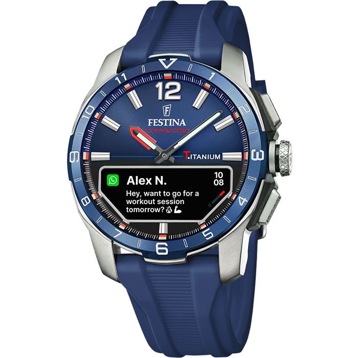 FESTİNA F23000/1 CONNECTED D BLUE ERKEK KOL SAATİ