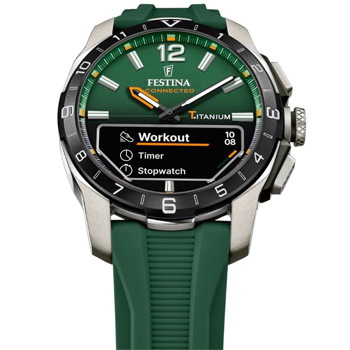 FESTİNA F23000/2 CONNECTED D GREEN ERKEK KOL SAATİ