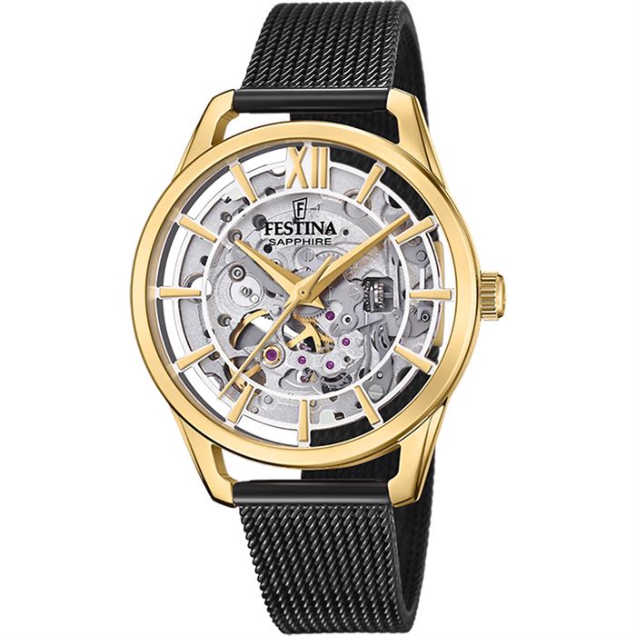 FESTINA F20629/2 AUTOMATIC SKELETON SAPPHIRE KADIN KOL SAATİ