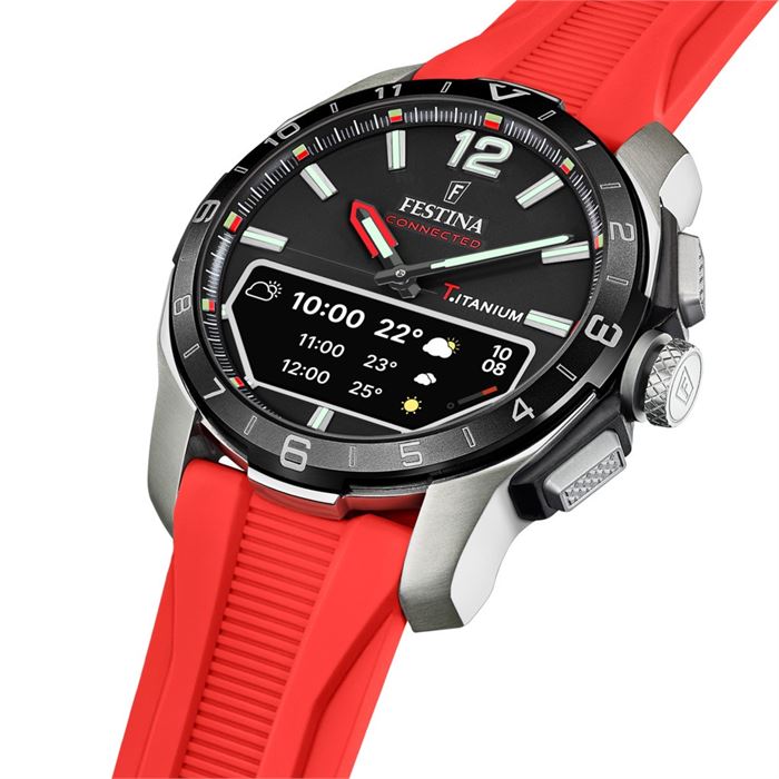 FESTİNA F23000/C CONNECTED D RED ERKEK KOL SAATİ