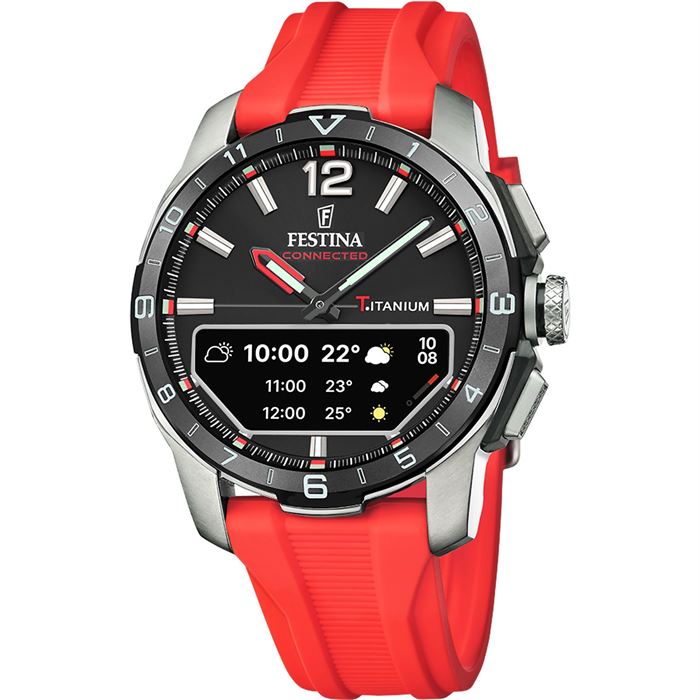 FESTİNA F23000/C CONNECTED D RED ERKEK KOL SAATİ
