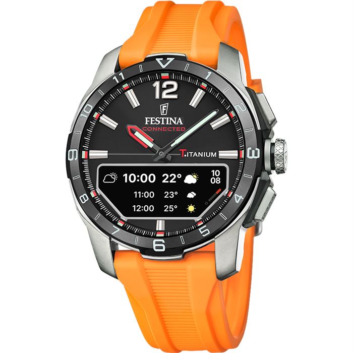 FESTİNA F23000/D CONNECTED-D ORANGE ERKEK KOL SAATİ