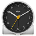 BRAUN BC01WB BEYAZ-SİYAH KLASiK ANALOG ALARMLI MASA SAATİ