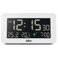 BRAUN BC10W BEYAZ DİJİTAL ALARMLI MASA SAATİ