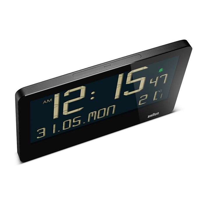 BRAUN BC14B SİYAH DİJİTAL DUVAR SAATİ