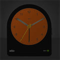 BRAUN BC22B SİYAH KLASİK ANALOG ALARMLI MASA SAATİ