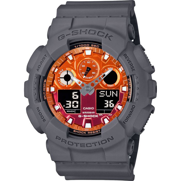 CASİO GA-100FL-8ADR ERKEK KOL SAATİ