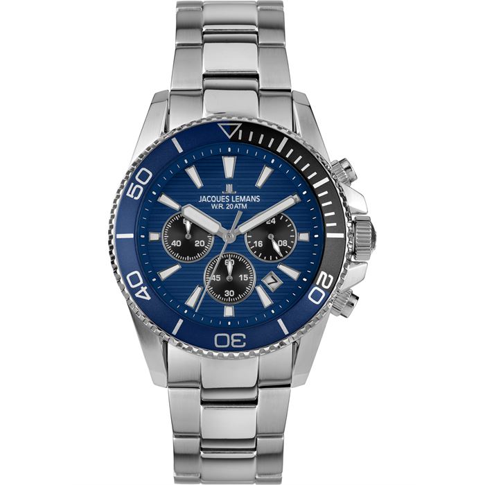JACQUES LEMANS 1-2206H liverPOOL DIVER ERKEK KOL SAATİ