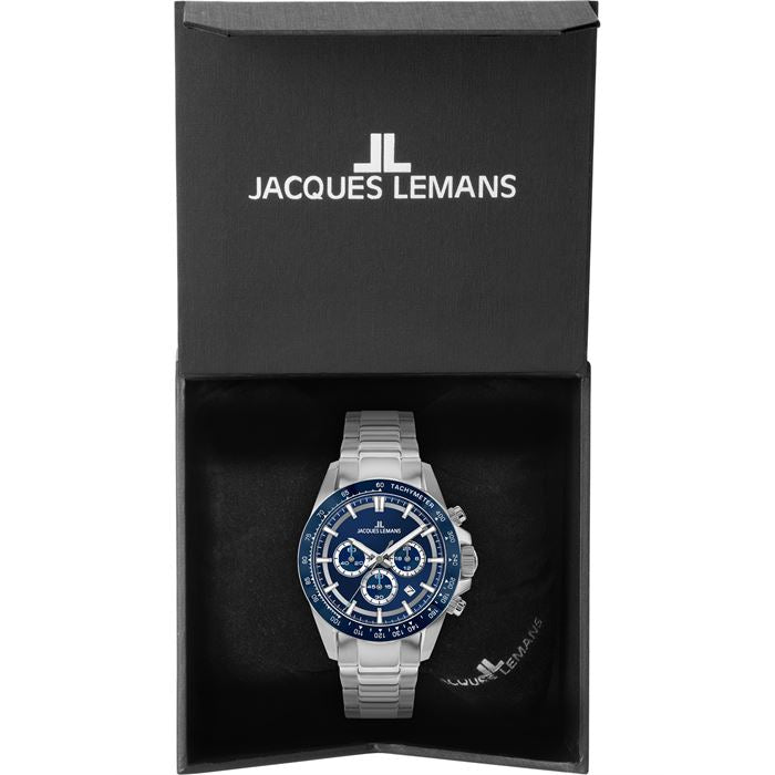 JACQUES LEMANS 1-2207C liverPOOL CHRONOGRAPH ERKEK KOL SAATİ