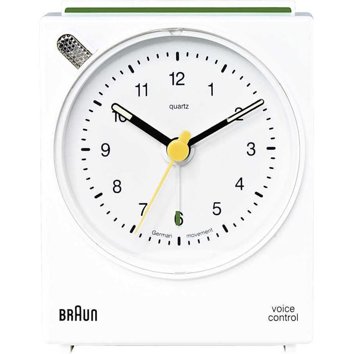 BRAUN BNC004WHWH ALARMLI MASA SAAT BEYAZ SES KONTROL