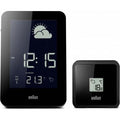 BRAUN BNC013BK-RC HAVA İSTASYONLU MASA SAATİ SİYAH