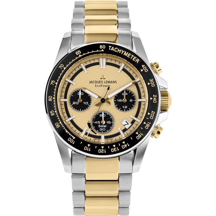 JACQUES LEMANS ANNİVERSARY ECO POWER 50-1D ERKEK KOL SAATİ