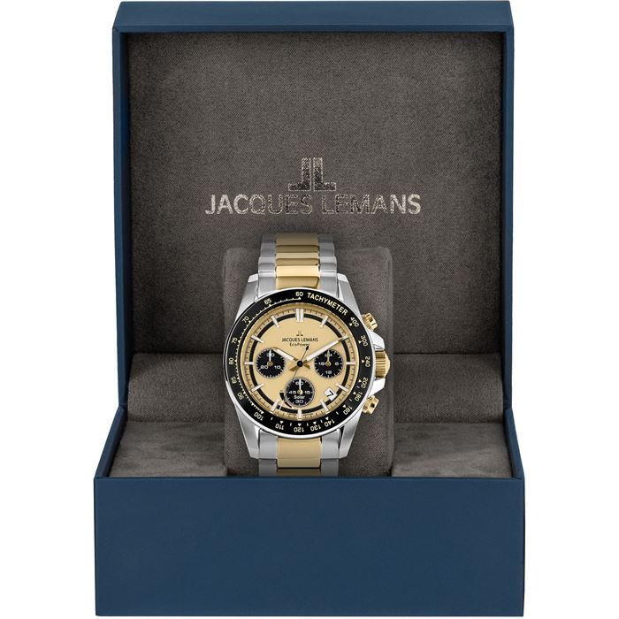 JACQUES LEMANS ANNİVERSARY ECO POWER 50-1D ERKEK KOL SAATİ