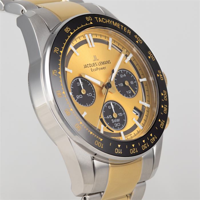 JACQUES LEMANS ANNİVERSARY ECO POWER 50-1D ERKEK KOL SAATİ