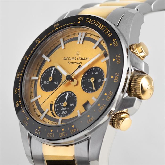 JACQUES LEMANS ANNİVERSARY ECO POWER 50-1D ERKEK KOL SAATİ