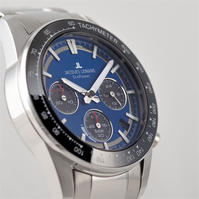JACQUES LEMANS ANNİVERSARY ECO POWER 50-1C ERKEK KOL SAATİ
