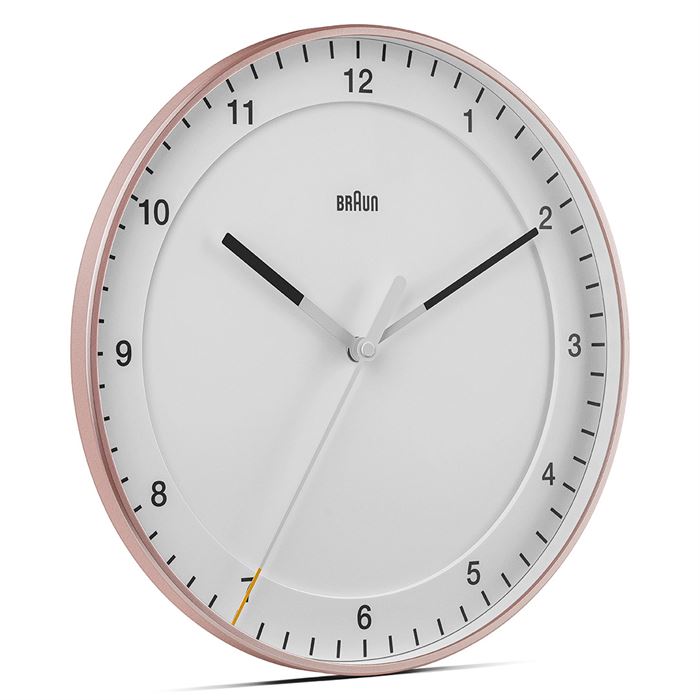 BRAUN BC17PW BEYAZ DUVAR SAATİ