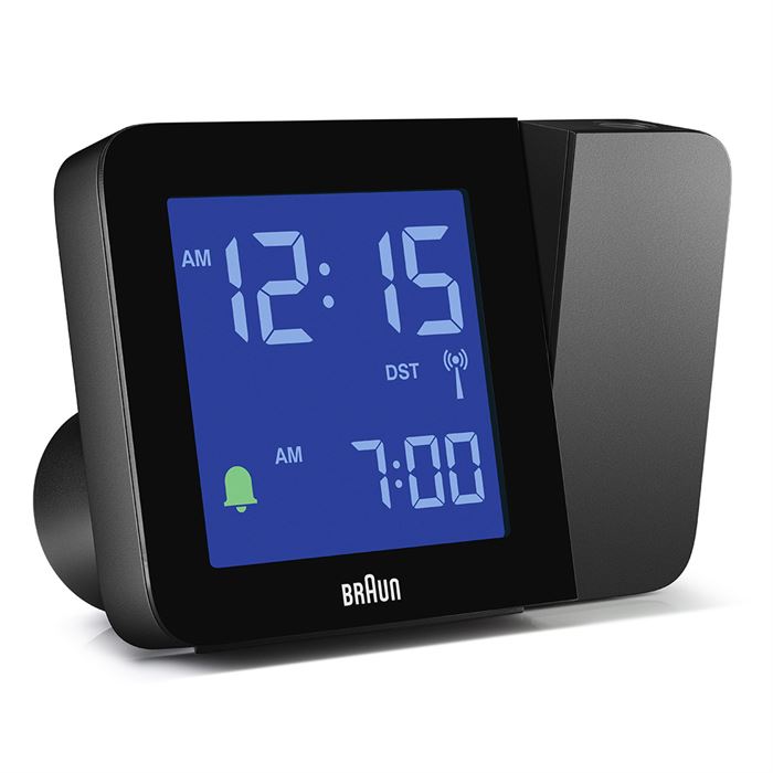 BRAUN BC15B-DCF DİJİTAL PROJEKSİYON ALARMLI MASA SAATİ