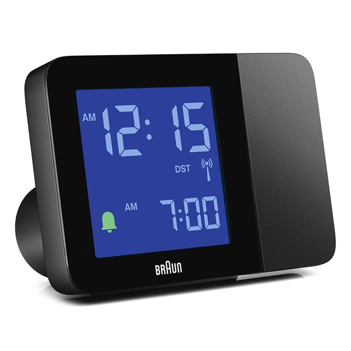 BRAUN BC15B-DCF DİJİTAL PROJEKSİYON ALARMLI MASA SAATİ