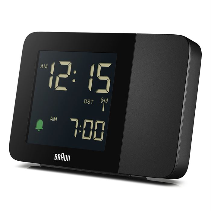 BRAUN BC15B-DCF DİJİTAL PROJEKSİYON ALARMLI MASA SAATİ