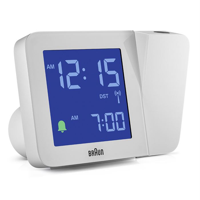 BRAUN BC15W-DCF DİJİTAL PROJEKSİYON ALARMLI MASA SAATİ