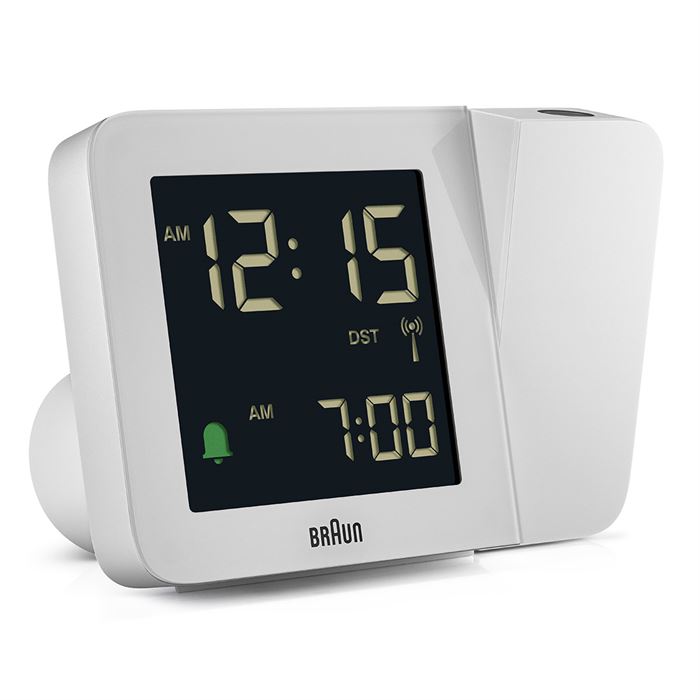 BRAUN BC15W-DCF DİJİTAL PROJEKSİYON ALARMLI MASA SAATİ