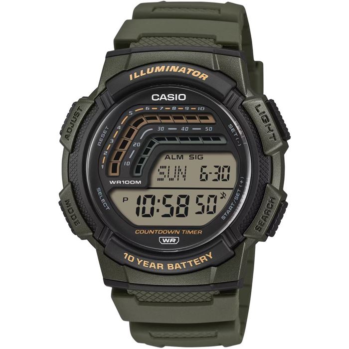CASİO WS-1800-3AVDF ERKEK KOL SAATİ