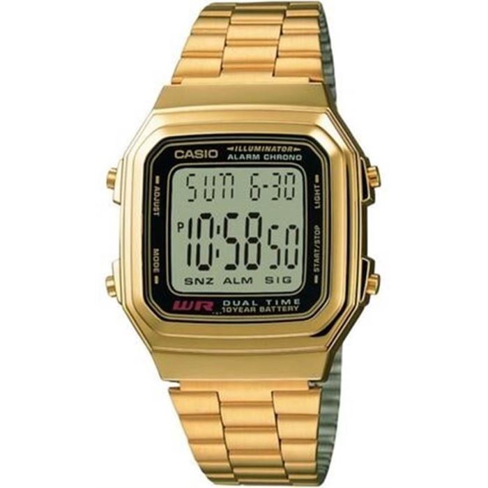 CASİO A178WGA-1ADF RETRO ERKEK KOL SAATİ