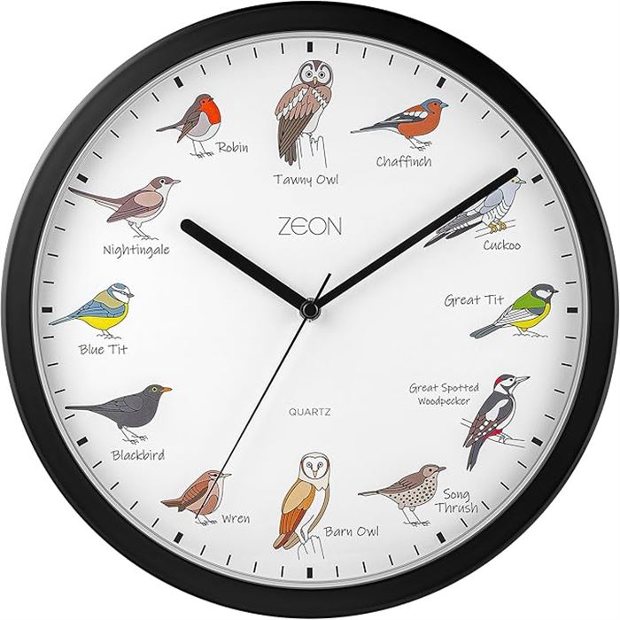 ZEON CE4558B ANALOG DUVAR SAATİ